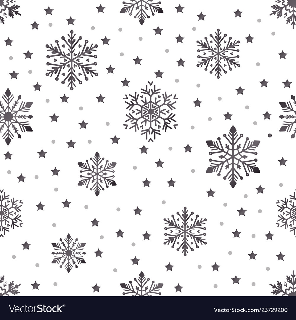 Schneemuster auf weißem Hintergrund vector image Schneemuster auf weißem Hintergrund