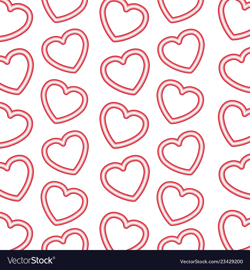 Valentine day neon Royalty Free Vector Image - VectorStock