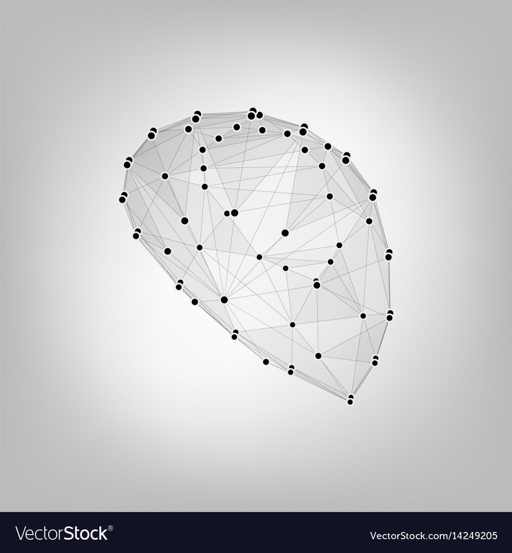Abstract mesh background chaotically