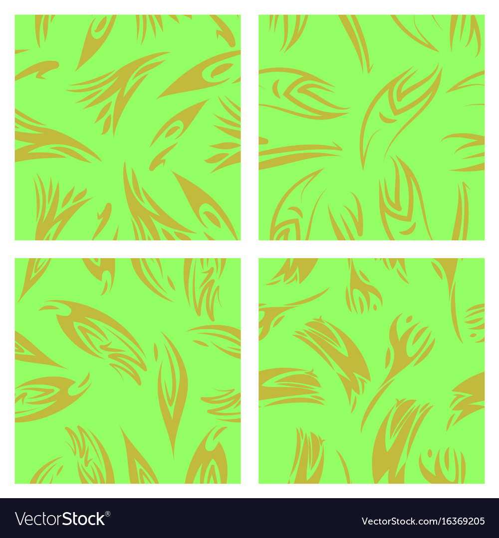 Assembly of patterns in striped style