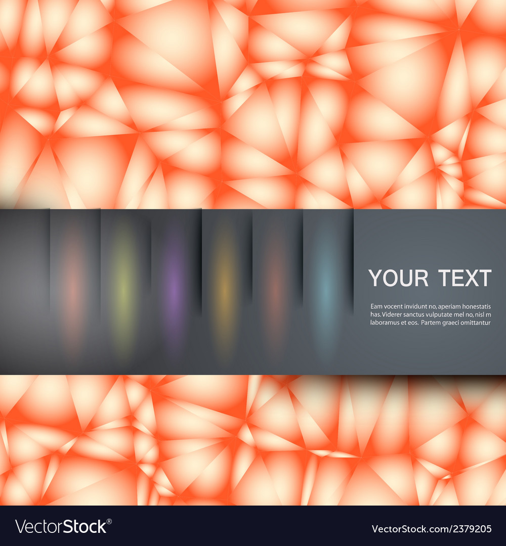 Example of a simple cover design eps10