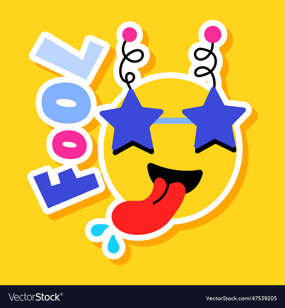 Fool emoji Royalty Free Vector Image - VectorStock