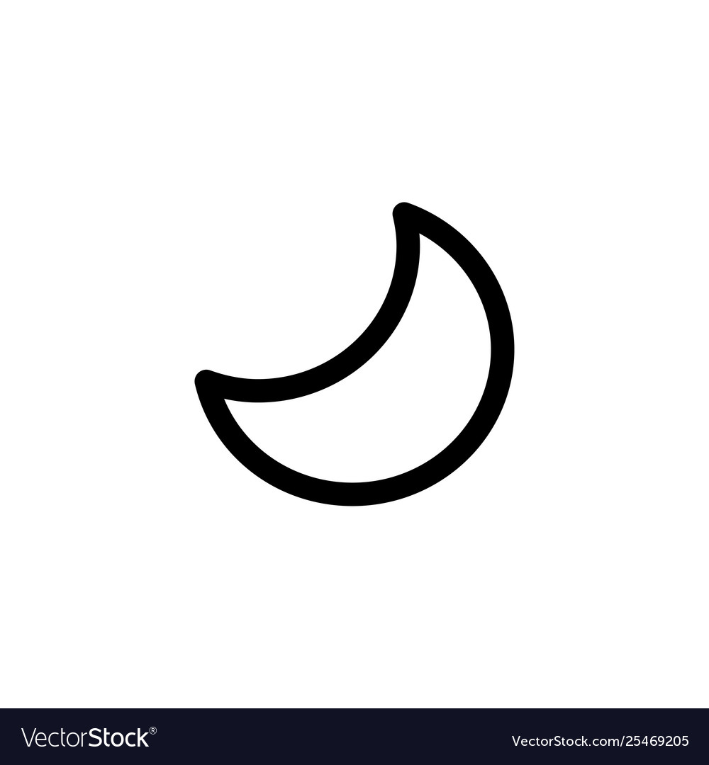 Moon night icon