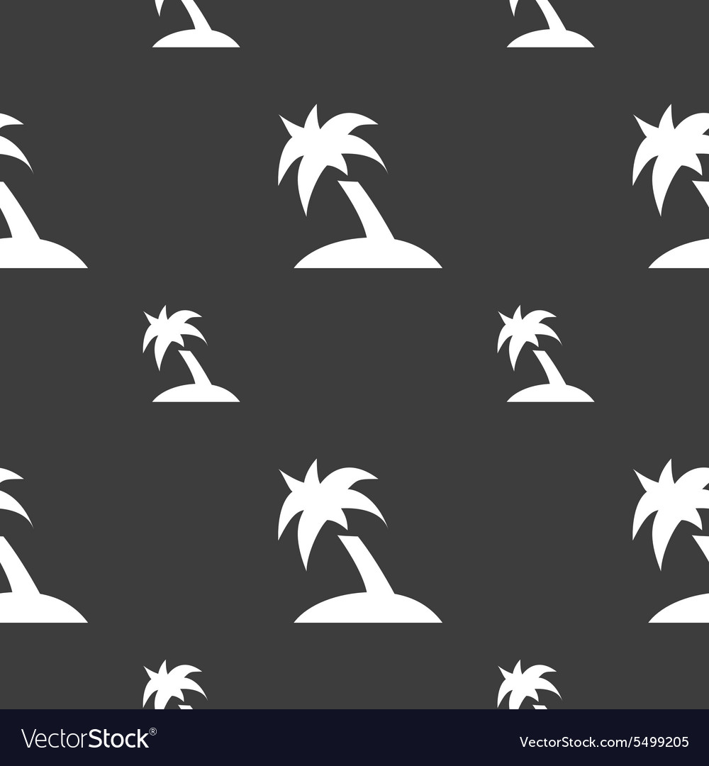 Palm Tree Seamless Pattern