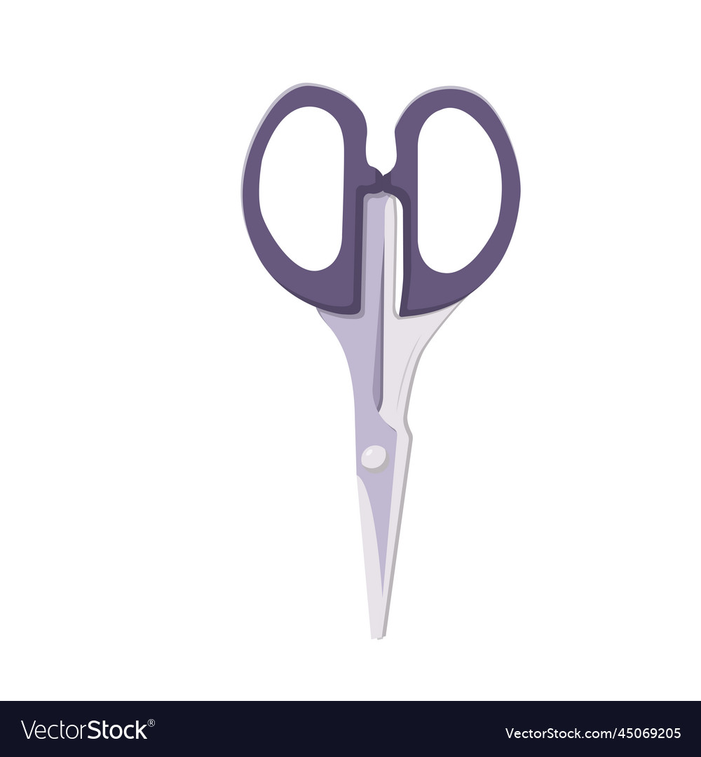 Scissors flat clean icon design element