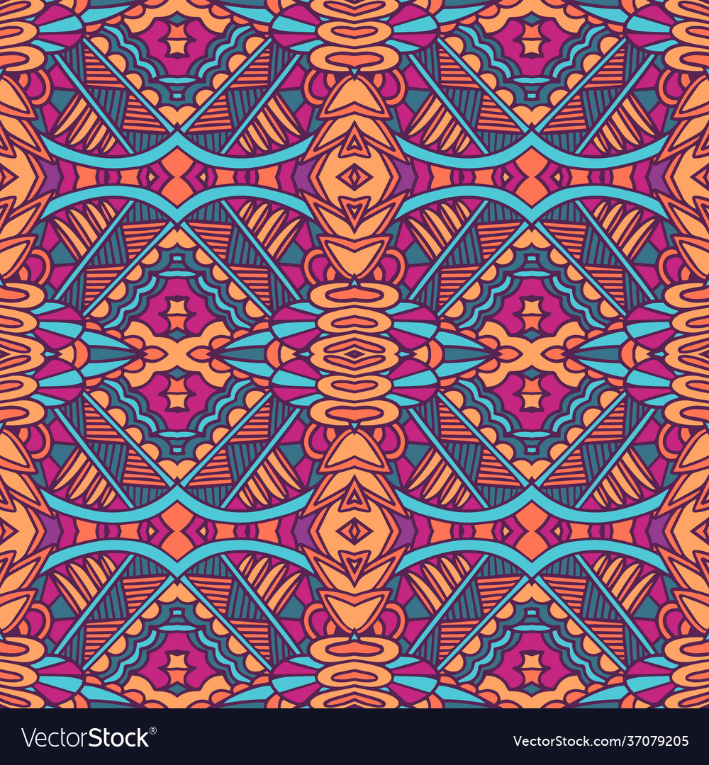 Seamless pattern african art batik Royalty Free Vector Image