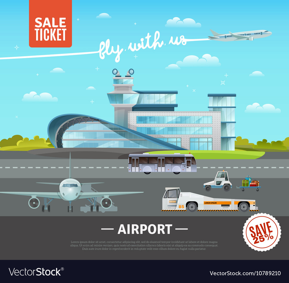 Airport Royalty Free Vector Image - VectorStock