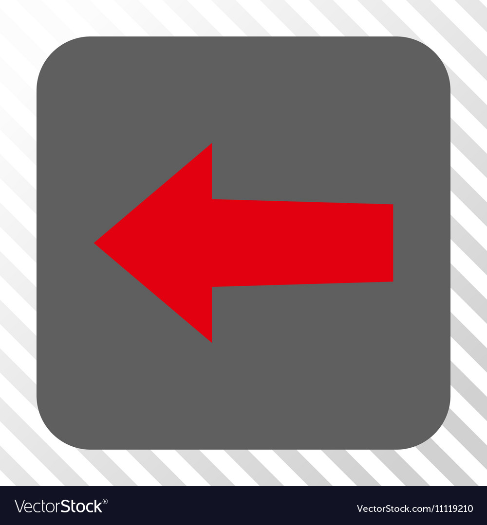 Arrow left rounded square button