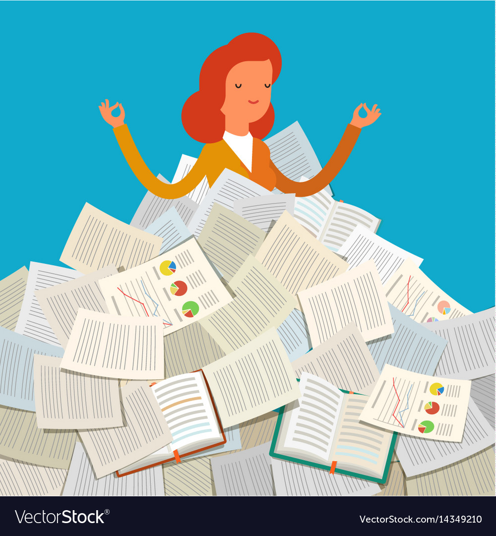 Concept of workload Royalty Free Vector Image VectorStock Concept of workload Royalty Free Vector Image VectorStock