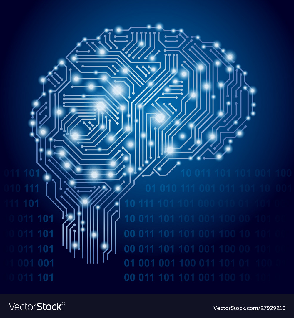Futuristic AI Neural Network