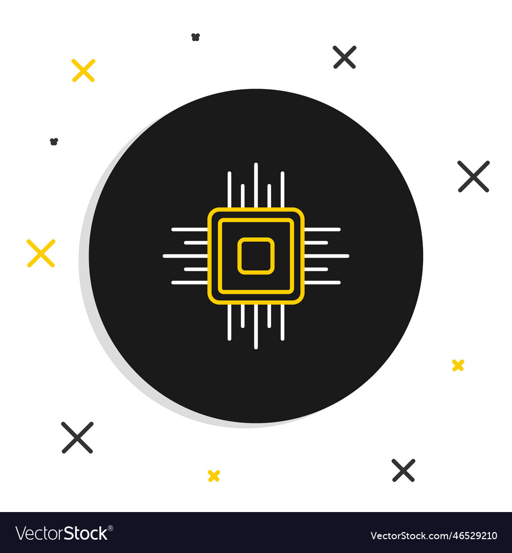 Zeilenrechner mit Mikroschaltungen cpu