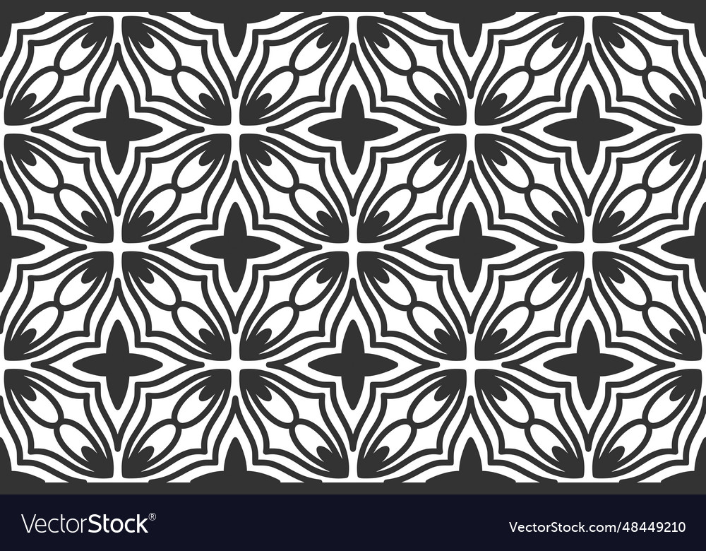 Seamless abstract geometric shape pattern Vector Image Seamless abstract geometric shape pattern