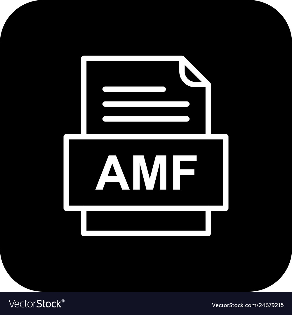 Amf file document icon
