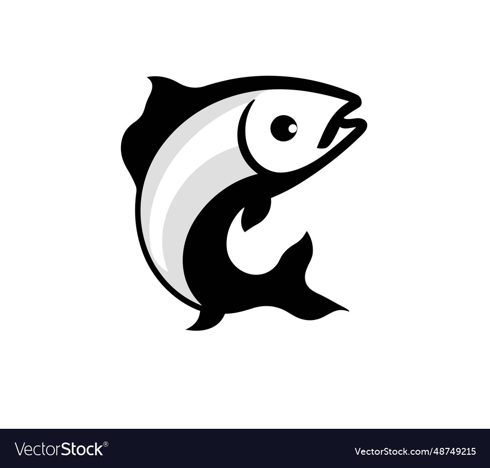 Fish logo creative symbol design