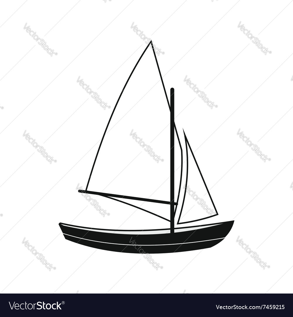 Ship yachts icon Royalty Free Vector Image - VectorStock