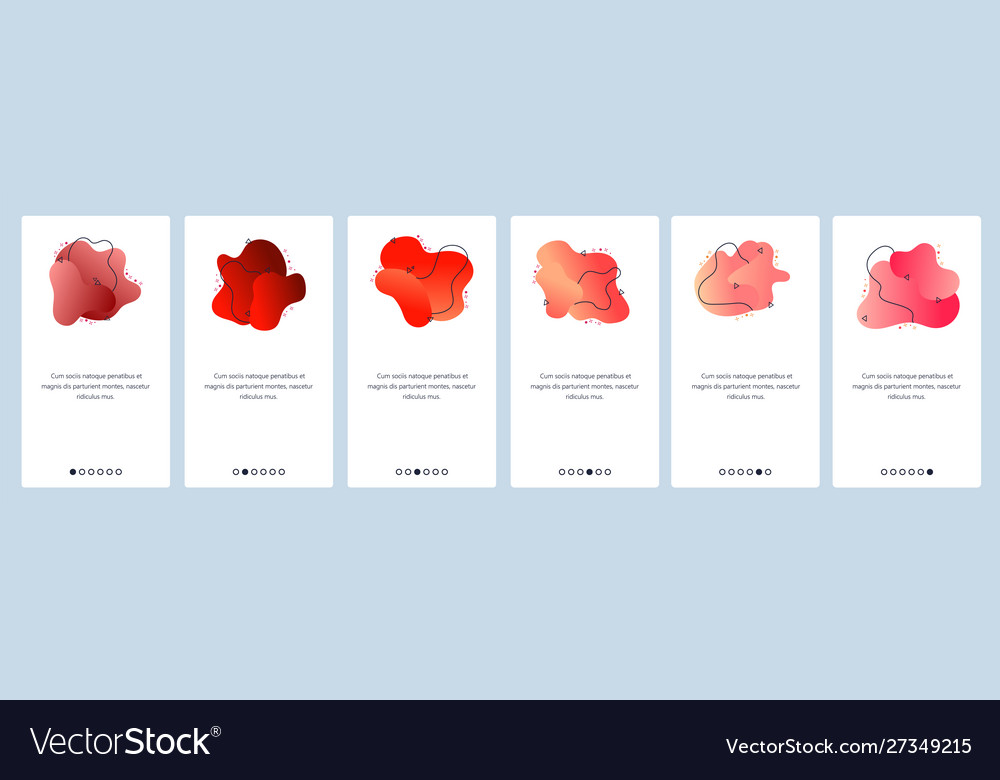 Website and mobile app onboarding screens vector image Website and mobile app onboarding screens