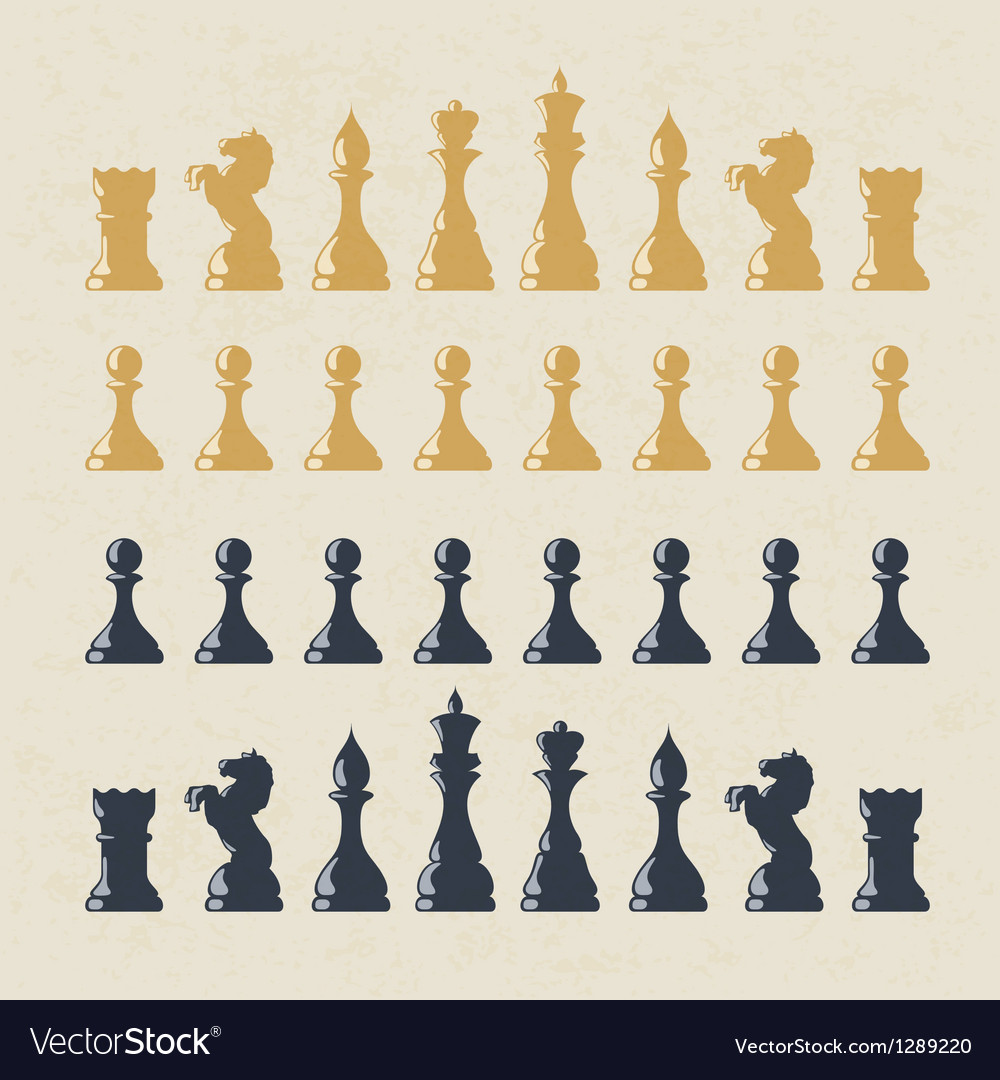 Chess figures collection