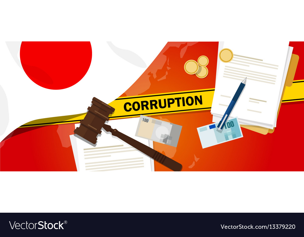 Japan corruption money bribery financial law