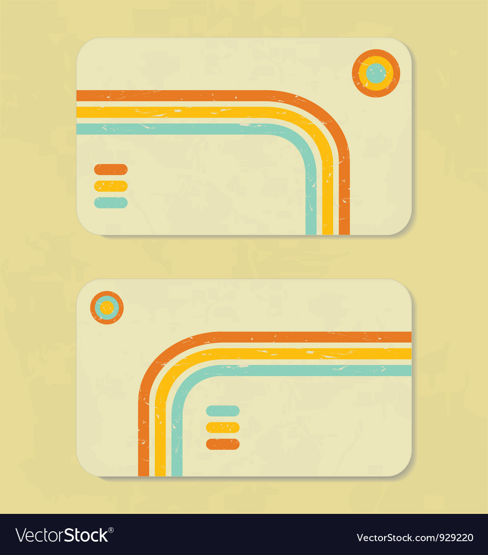 Retro Card Pattern