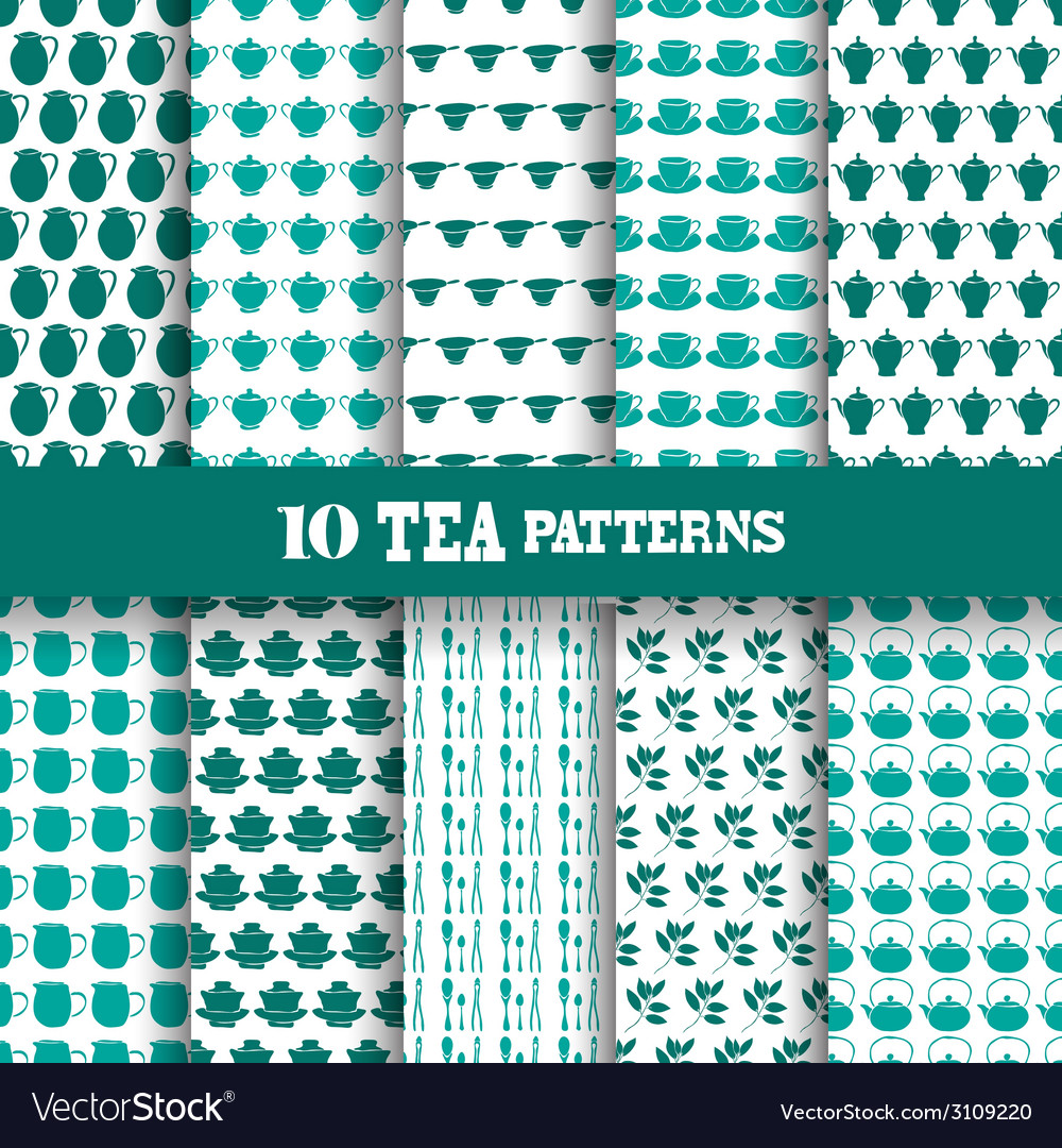 Seamless patterns set