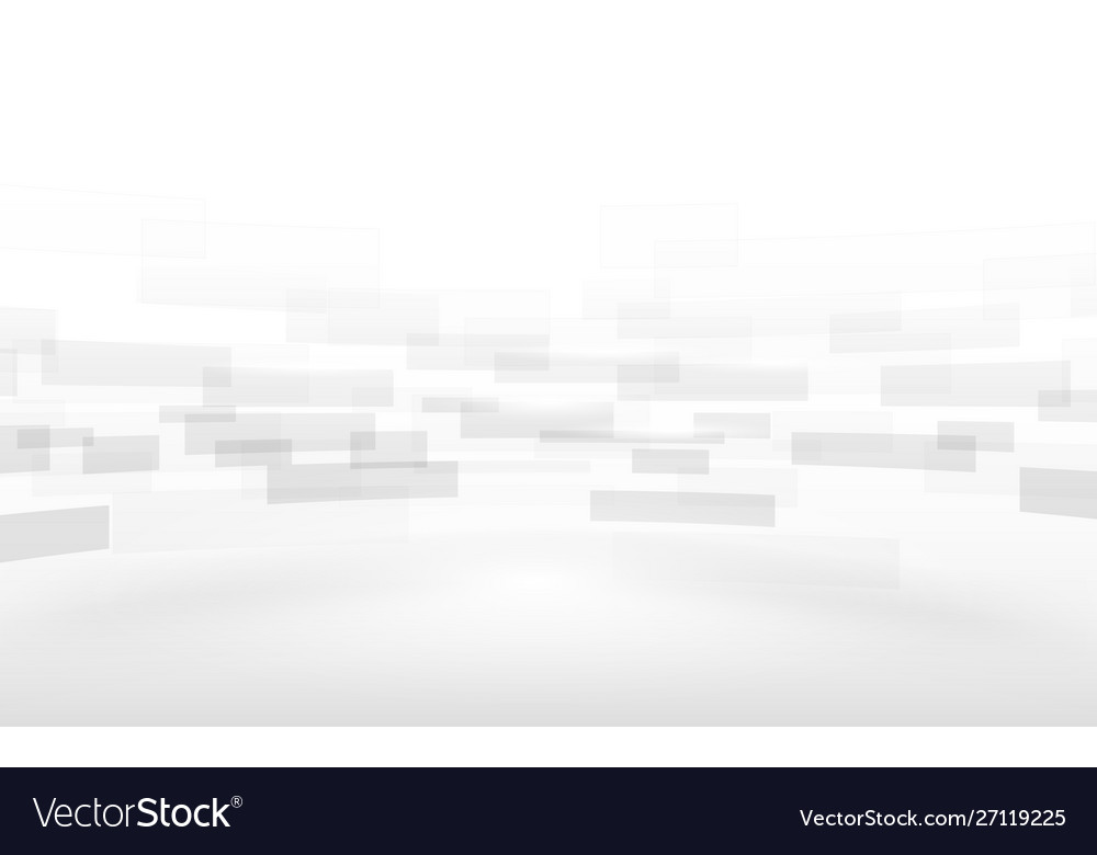 Abstract white rectangles motion background Vector Image