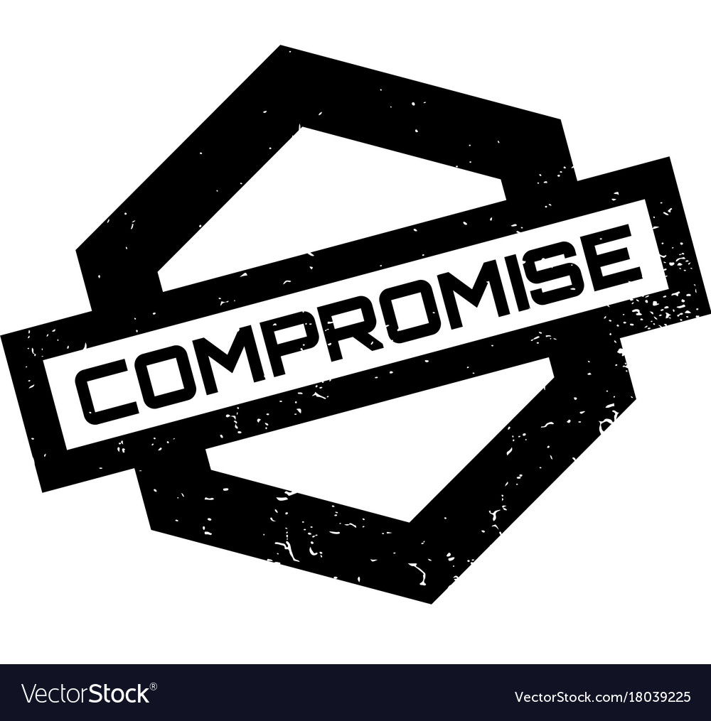 Compromise rubber stamp