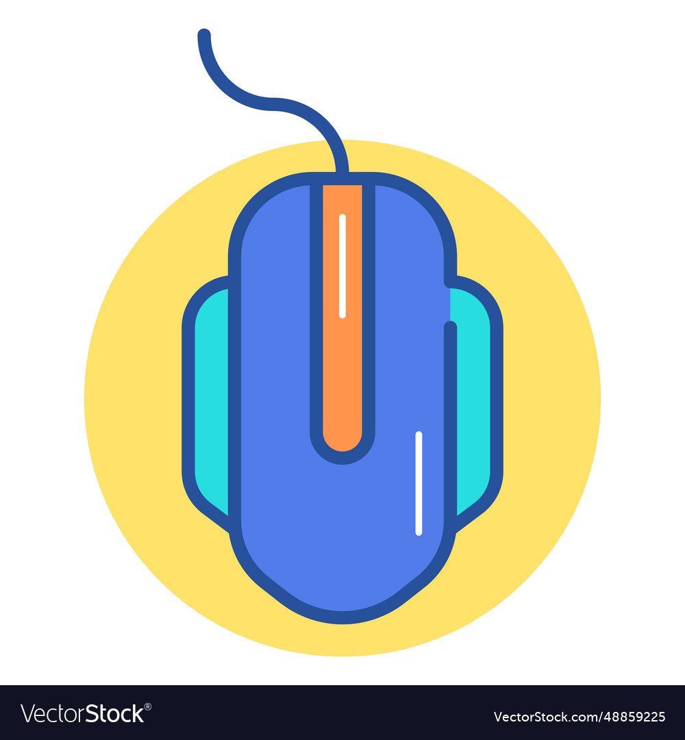 Gaming mouse icon Royalty Free Vector Image - VectorStock