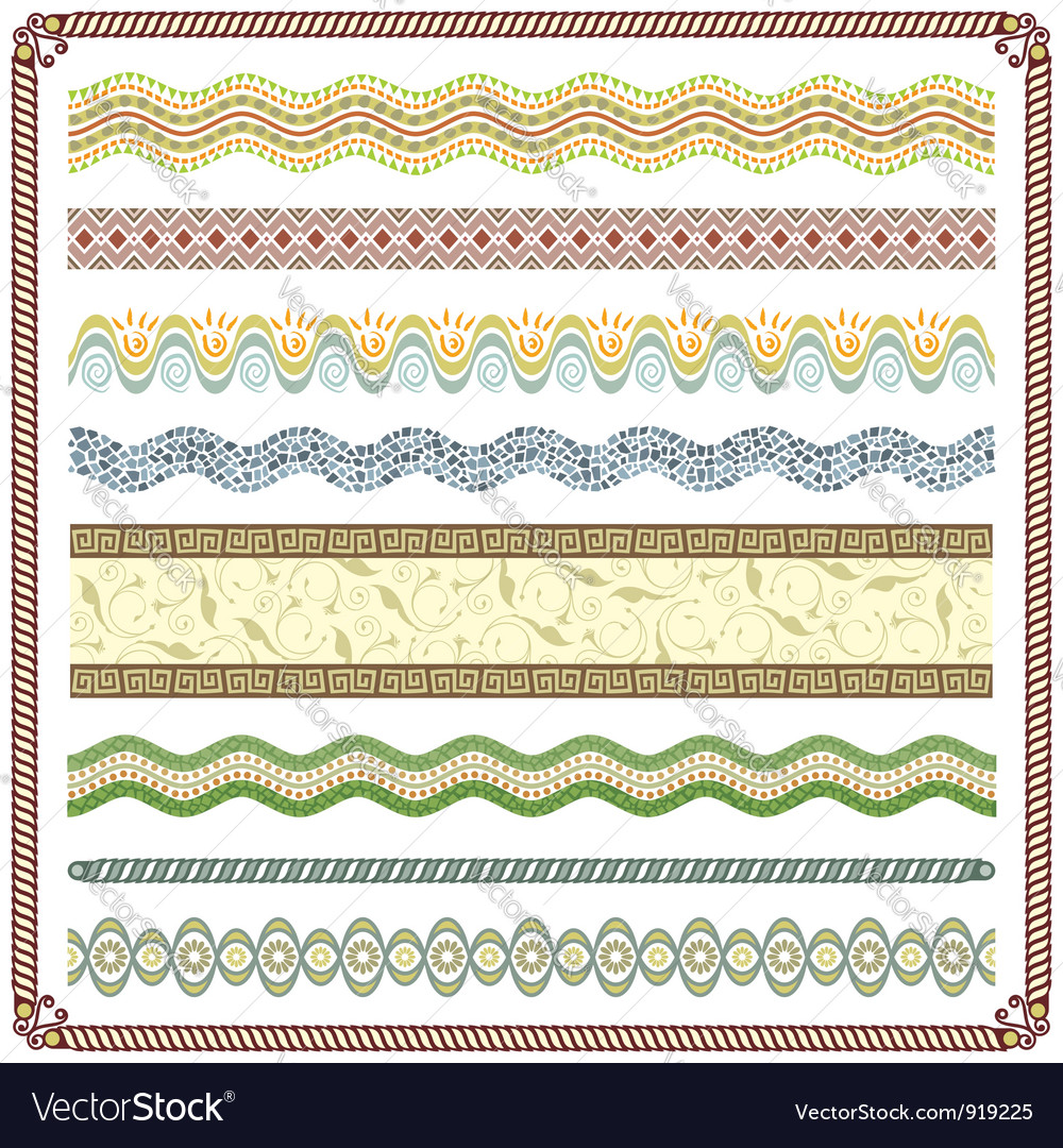Pattern border