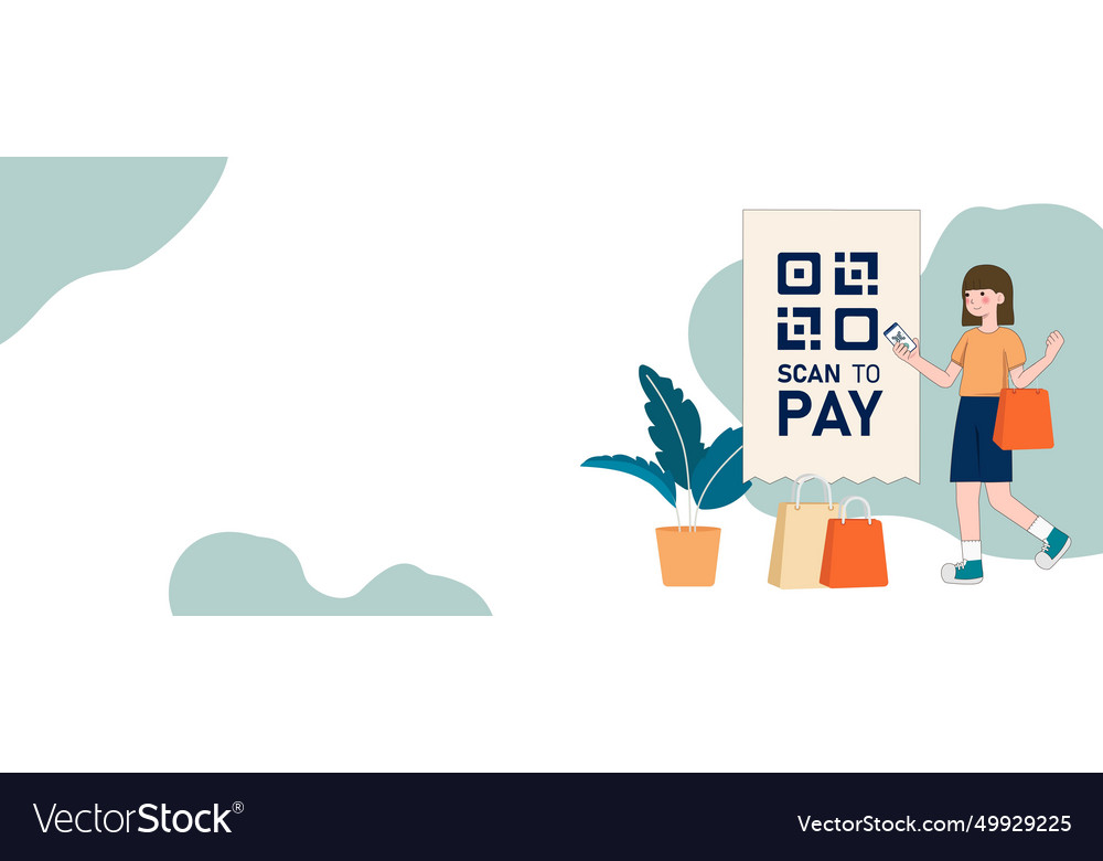 Qr code scanning concept