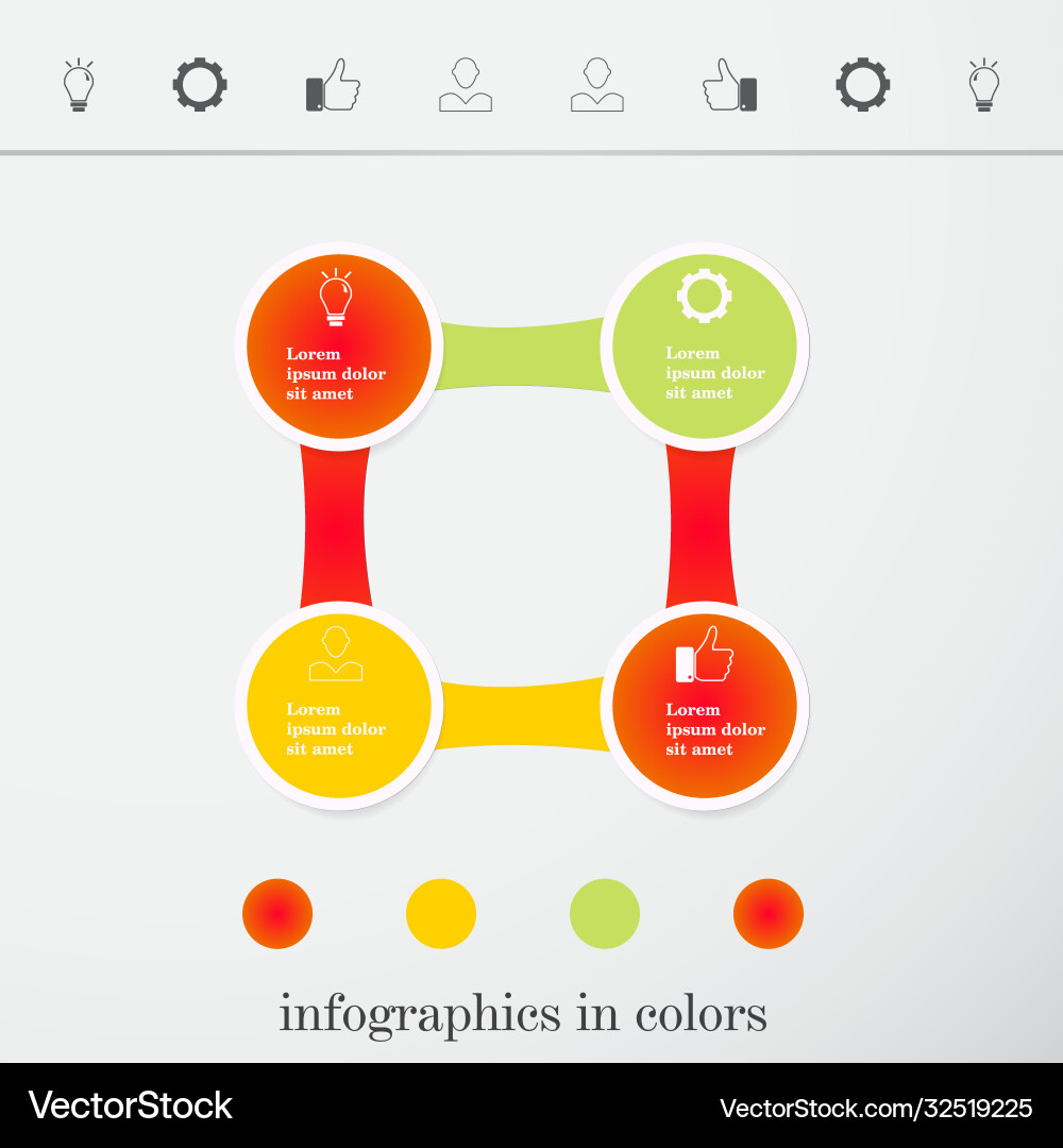 Set elements infographics Royalty Free Vector Image