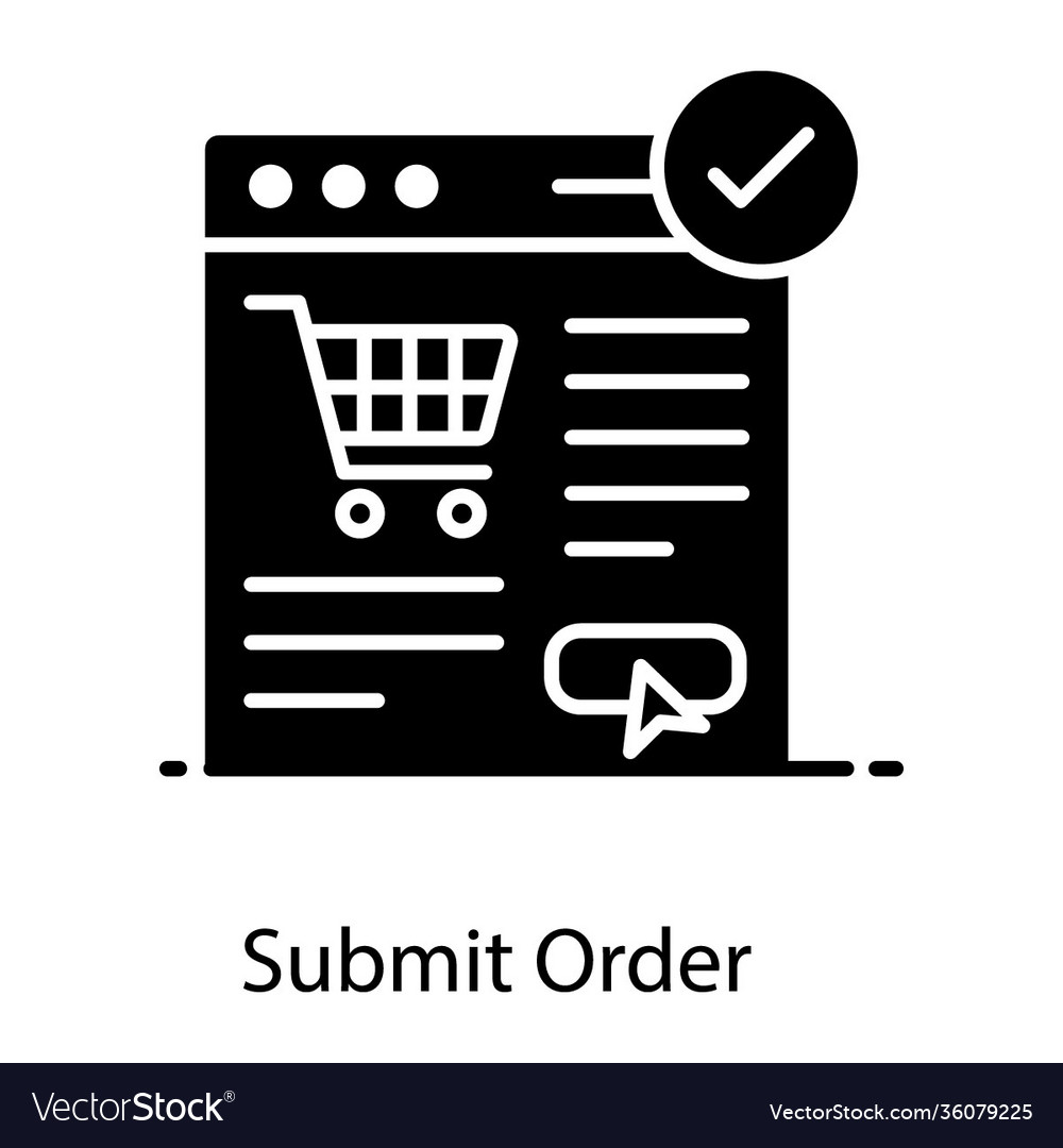 Submit order