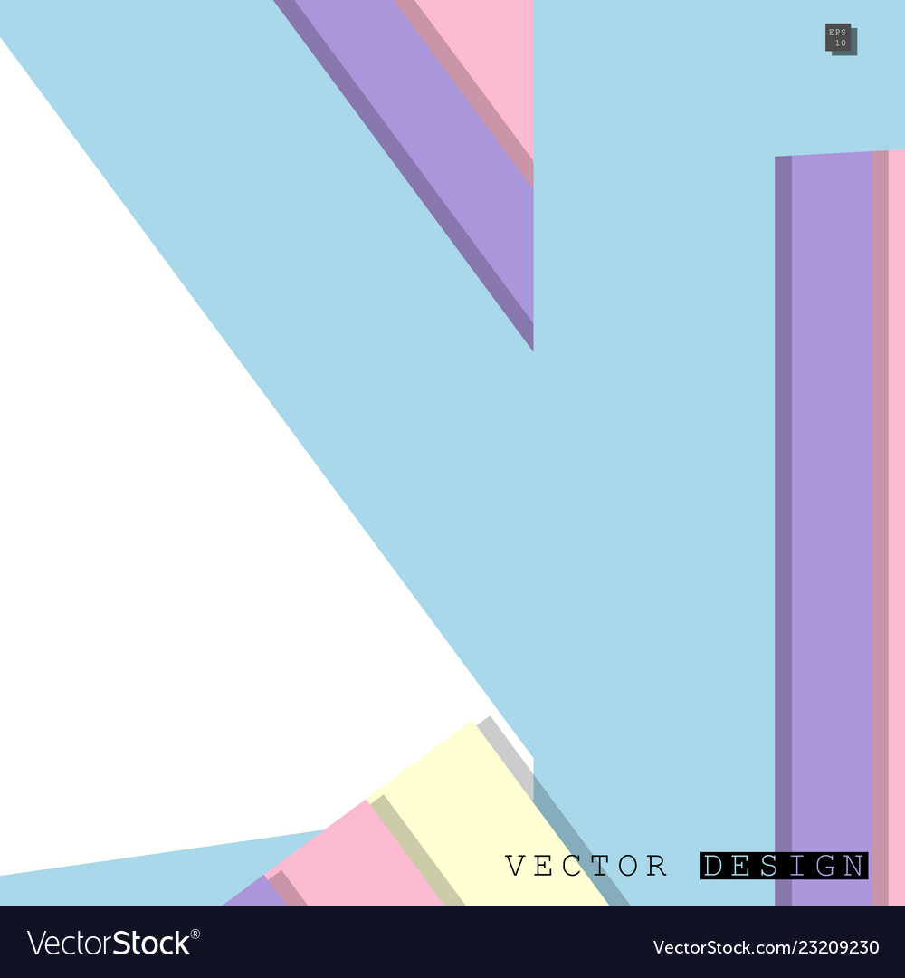 Abstract design with a background of colorful Vector Image Abstract design with a background of colorful