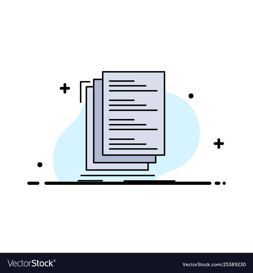 Kodierung compile Dateien Liste flache Farbe Symbol vector image Kodierung compile Dateien Liste flache Farbe Symbol