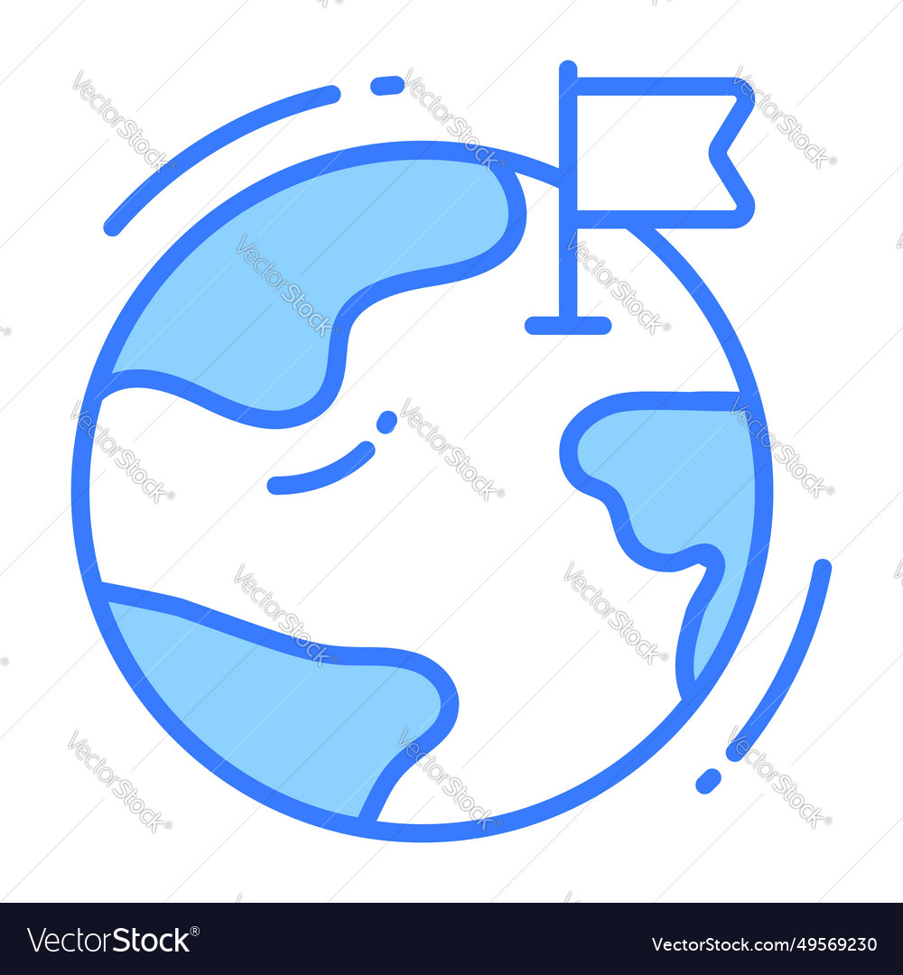 Global location design in modern style easy