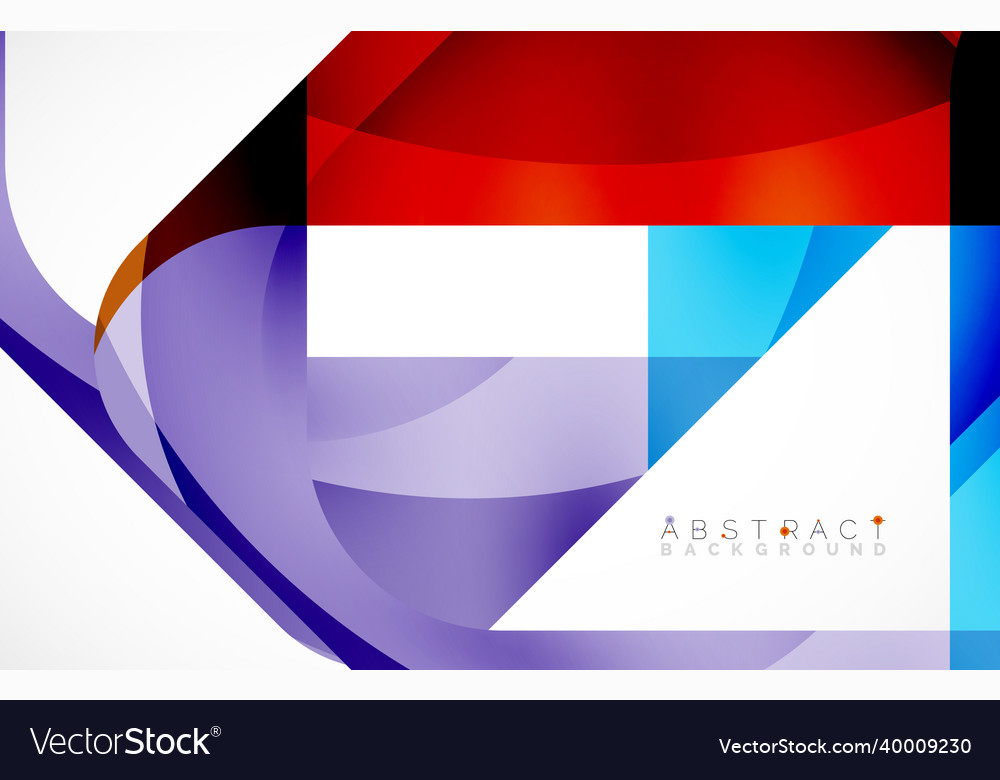 Minimal background abstract square shape vector image Minimal background abstract square shape