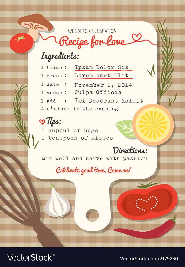 Recipe Cards for Educators