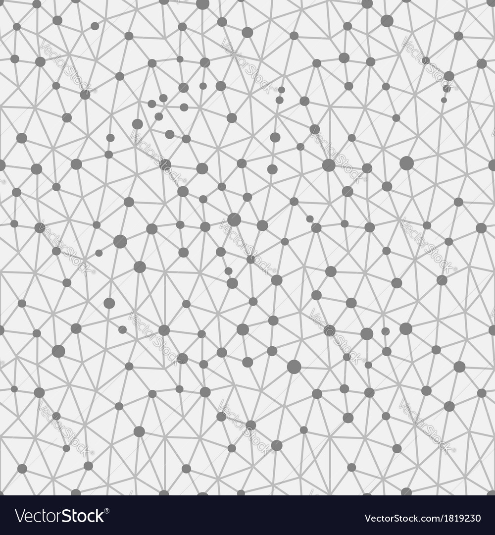 Seamless pattern crystal lattice Royalty Free Vector Image