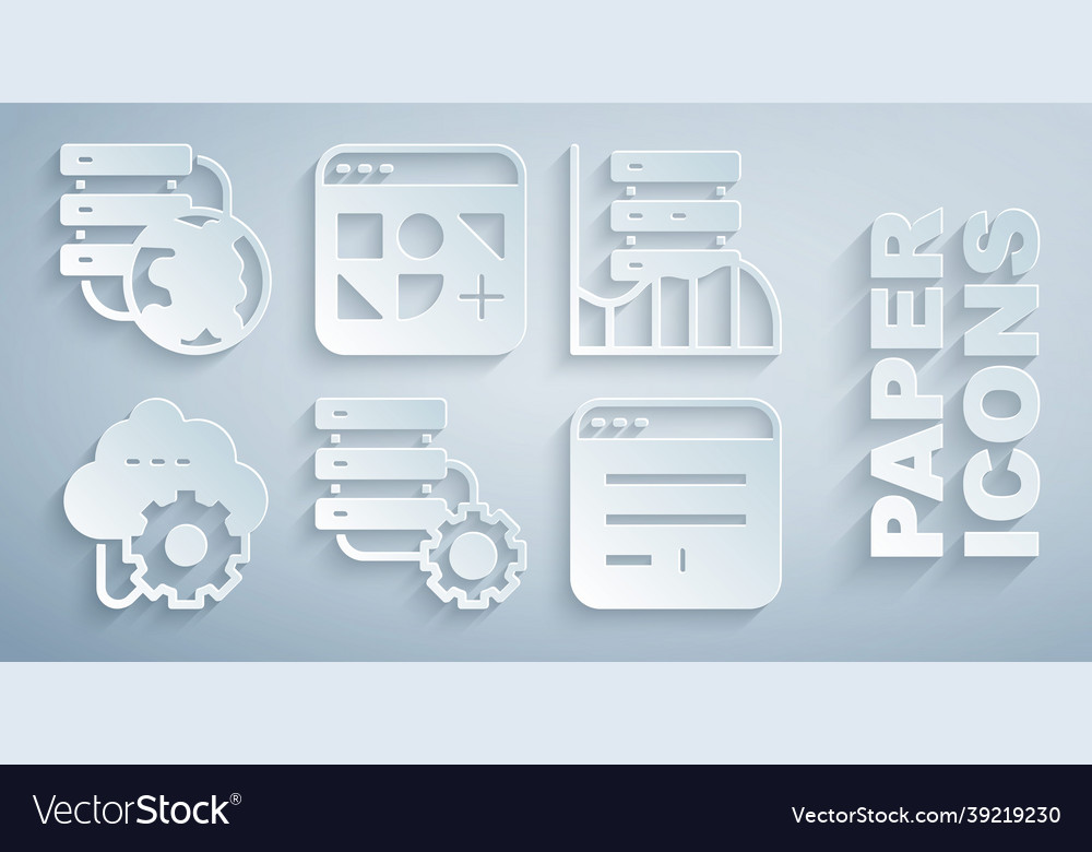 Set server and gear data web hosting