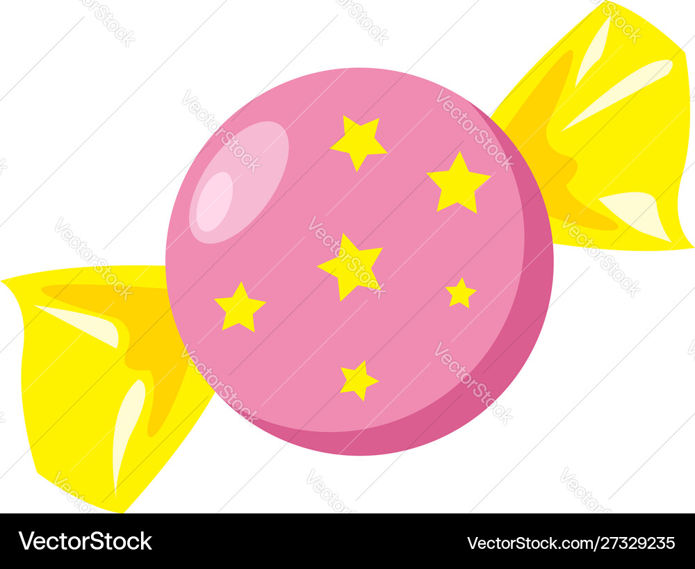 Candy on white background Royalty Free Vector Image