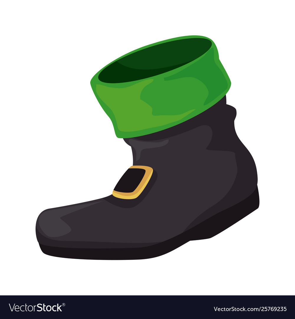 Leprechaun boots saint patrick day