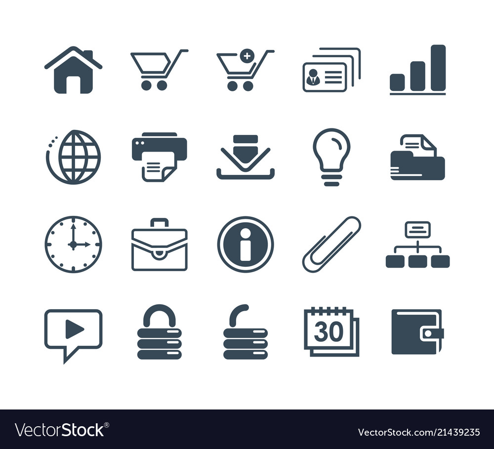 Web Icon Set - Diverse Collection