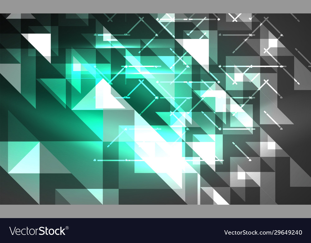 Abstract background mosaic triangle pattern vector image Abstract background mosaic triangle pattern