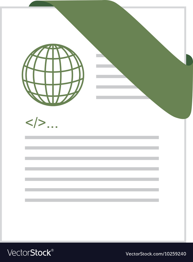 Html format type file document