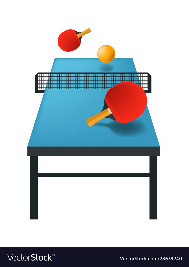 Ping pong paddle vector vectors hi-res stock photography and images - Alamy