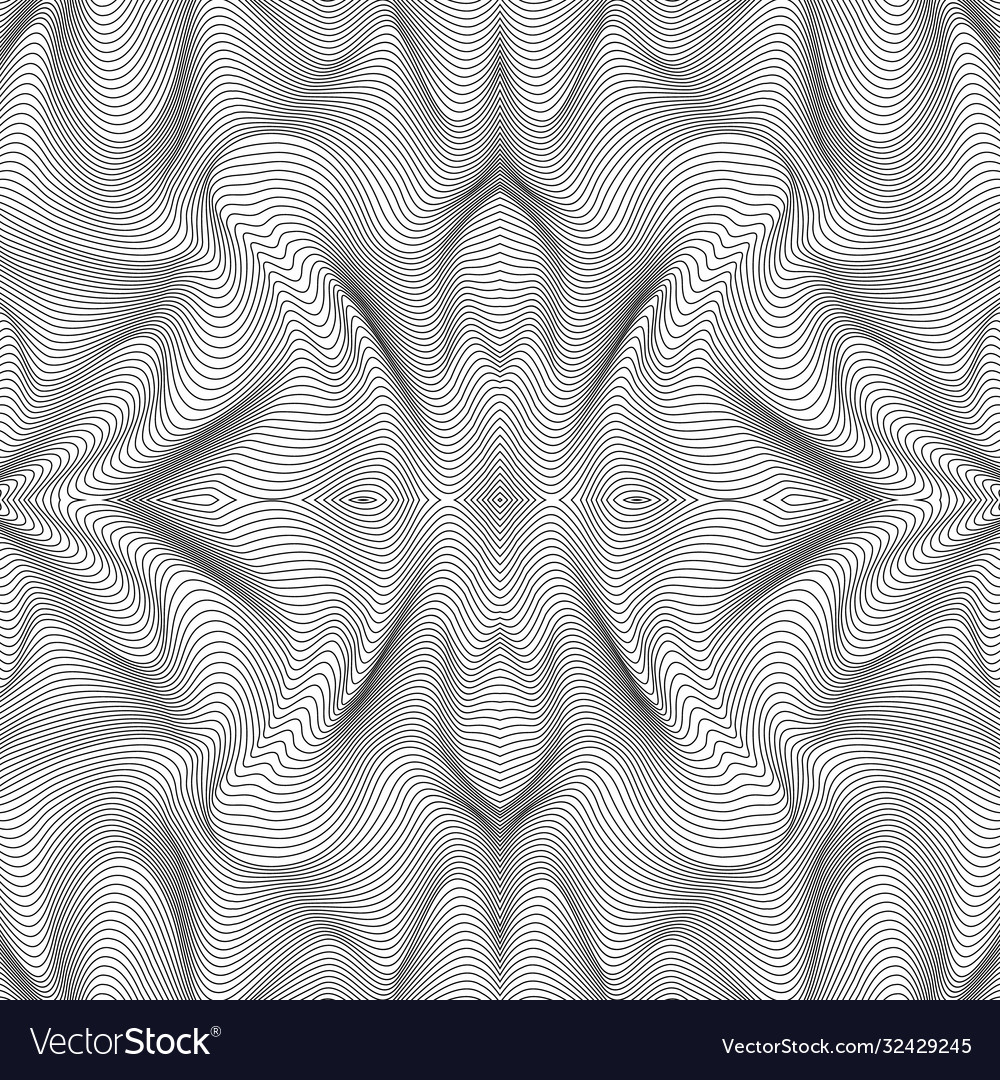 Abstract lines pattern waves background vector image Abstract lines pattern waves background