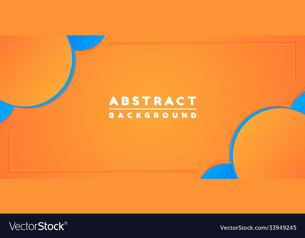 Circle shape overlap layer modern frame design Vector Image Circle shape overlap layer modern frame design