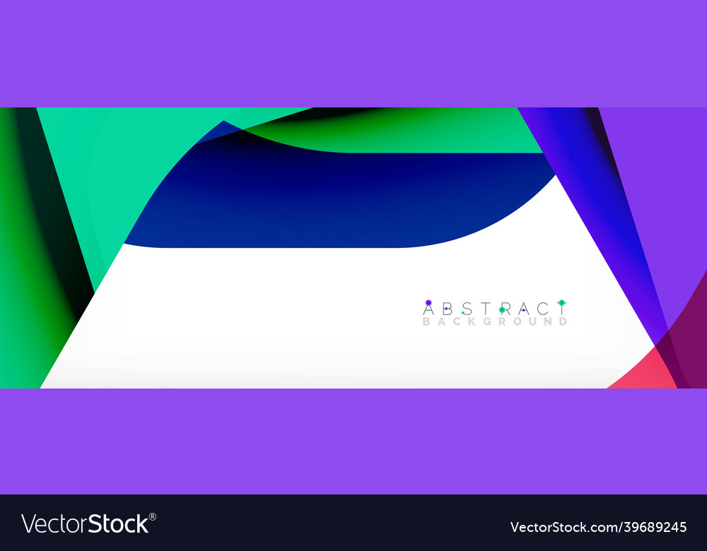 Geometric abstract background - multicolored