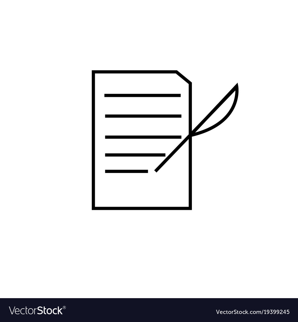 Letter icon Royalty Free Vector Image - VectorStock