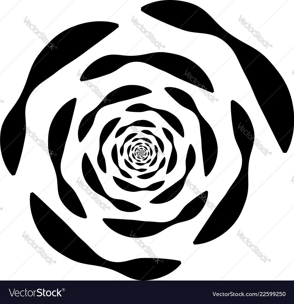 Abstract circular element vector image Abstract circular element