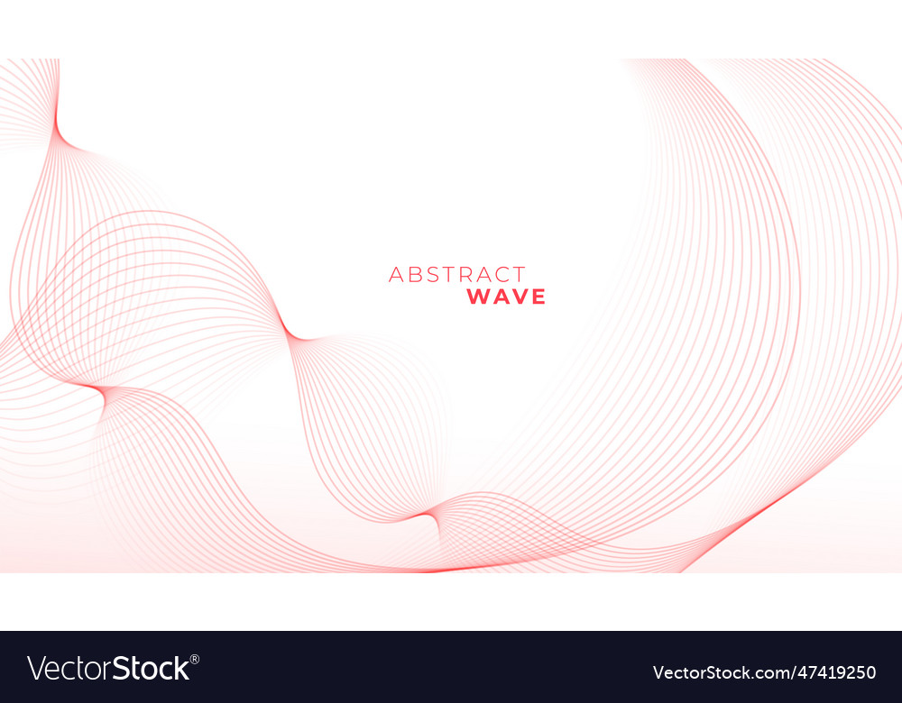 Minimal and abstract curvy line motion backdrop